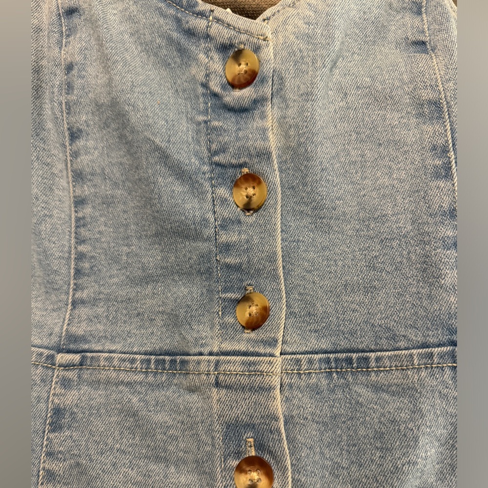 Zara Denim Dress - Picture 2 of 2